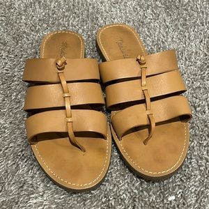 Gorgeous soft leather Madewell sandals